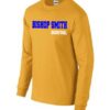 Cotton Long Sleeve Tee- Logo #6